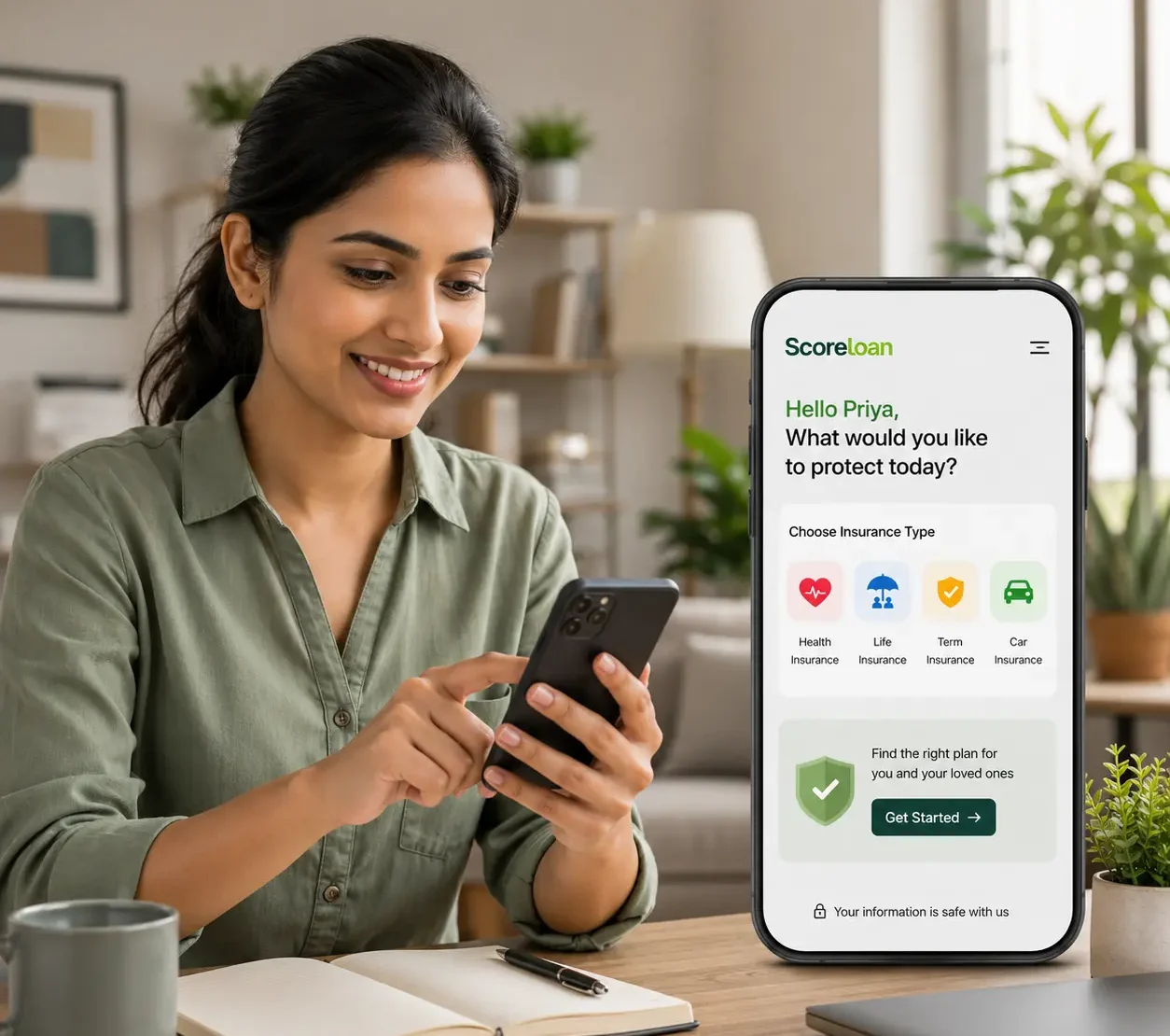 Why choose Scoreloan for trusted insurance solutions and secure digital applications